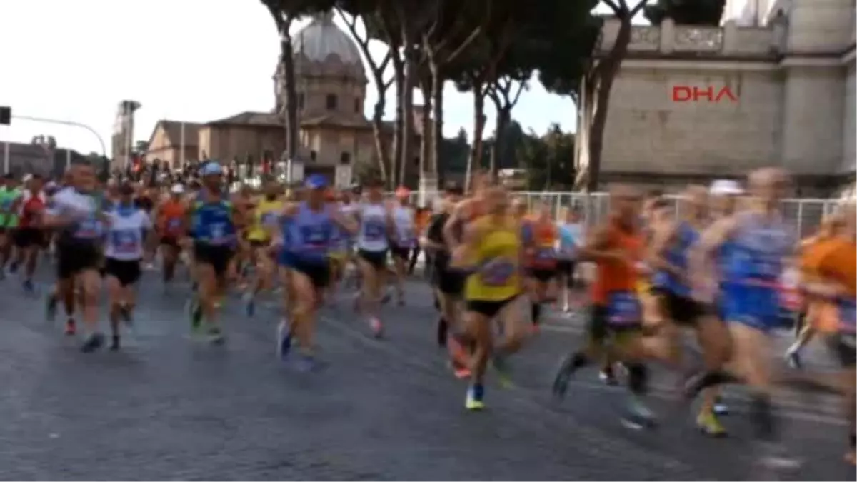 22. Roma Maratonu\'nu Kenyalı ve Etiyopları Atletler Kazandı