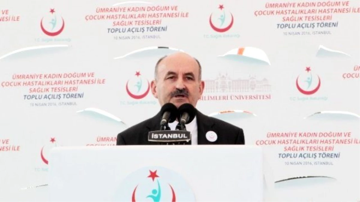 Bakan Müezzinoğlu: "Türkiye 2018 Yılı Sonu İtibariyle 95 Bin Yatak Kapasiteli Hastanelere Ulaşacak"