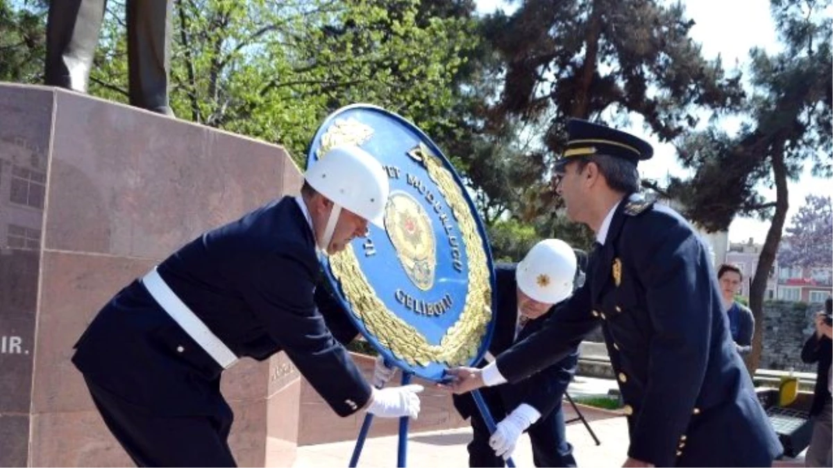 Gelibolu\'da Türk Polis Teşkilatının 171\'nci Yıl Kutlamaları