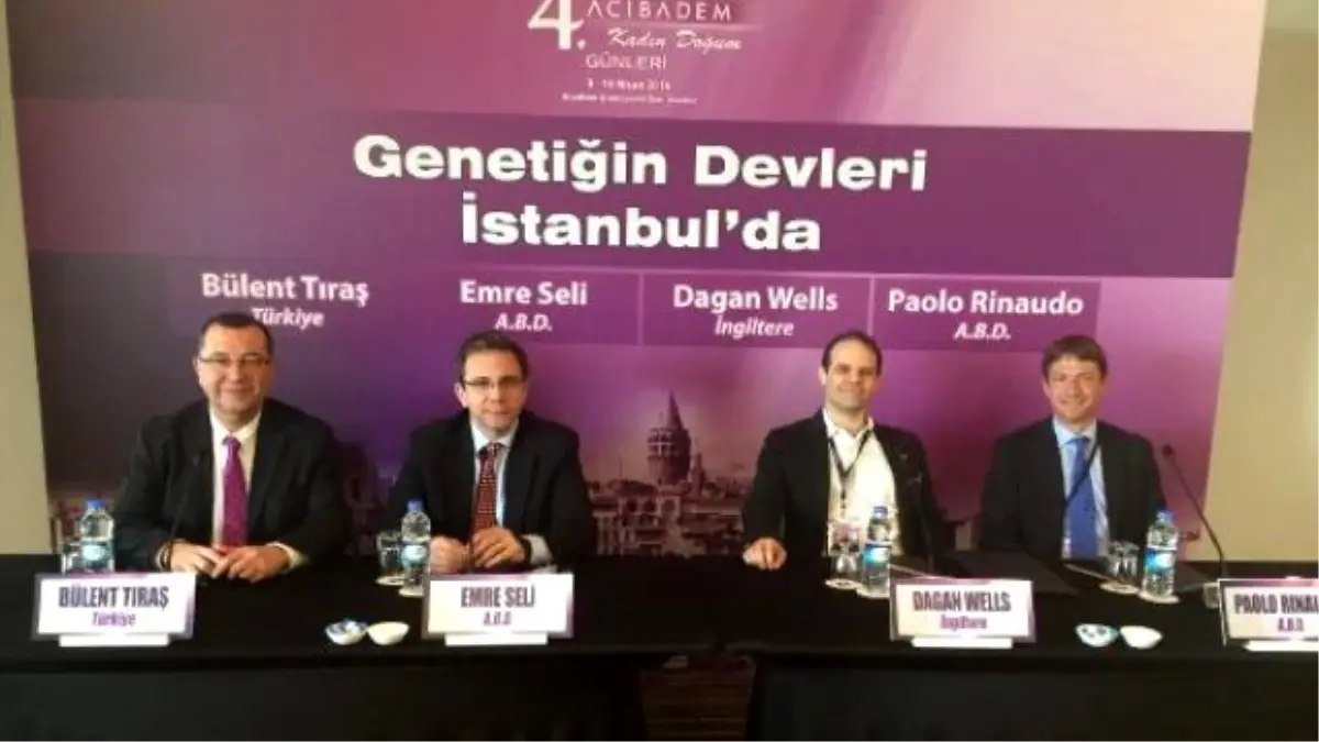 Genetiğin Devleri İstanbul\'da Buluştu