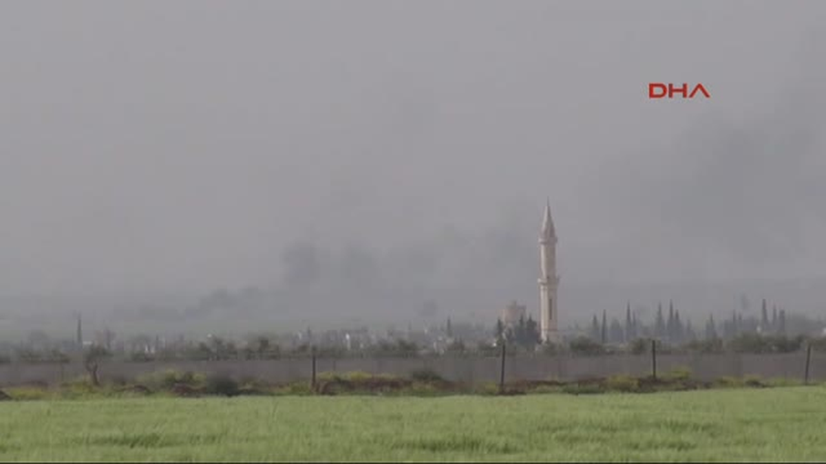 Kilis Koalisyon Uçakları Işid\'i Vuruyor