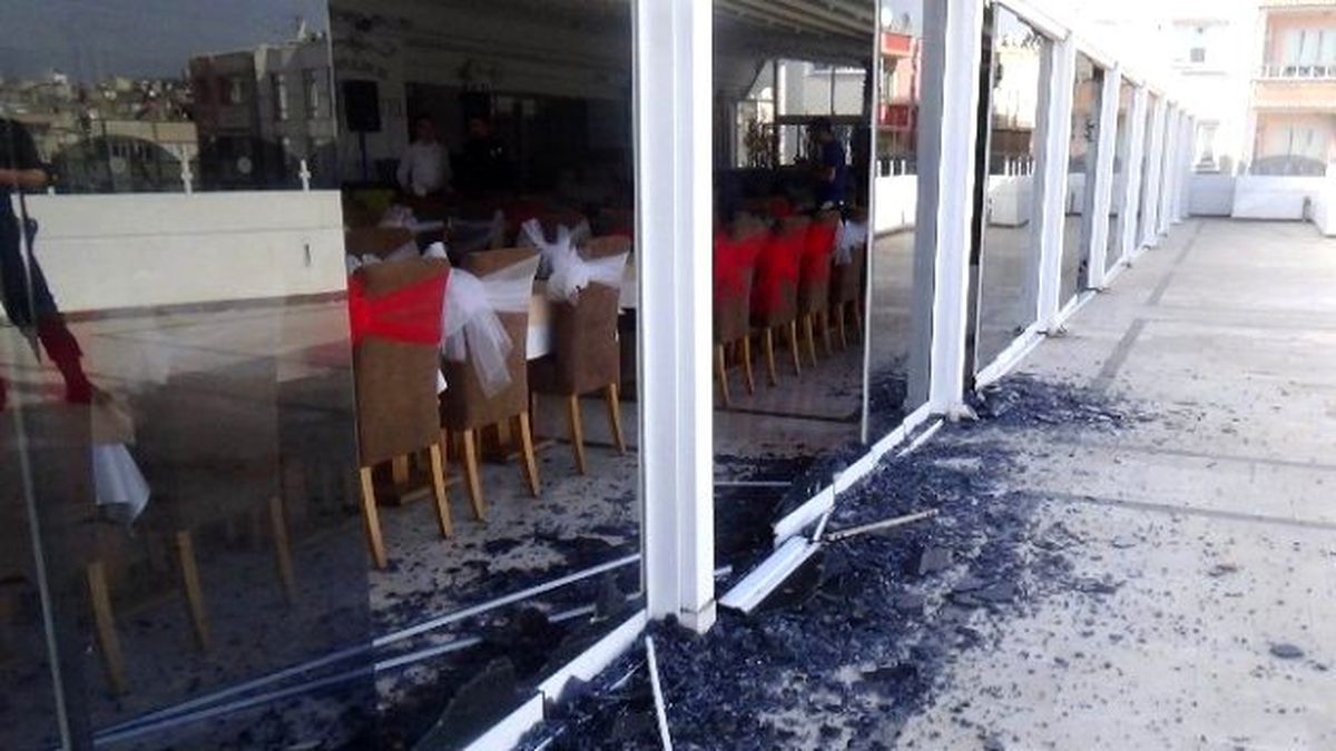 Kilis\'te Otel\'in 4. Katında Patlama
