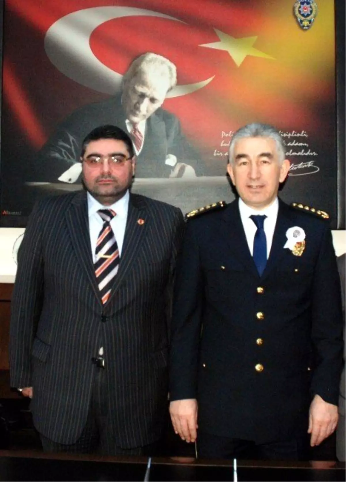 Kkdgc Başkanı Daşdelen, Polis Gününde Emniyet Müdürü Karaduman\'ı Kutladı