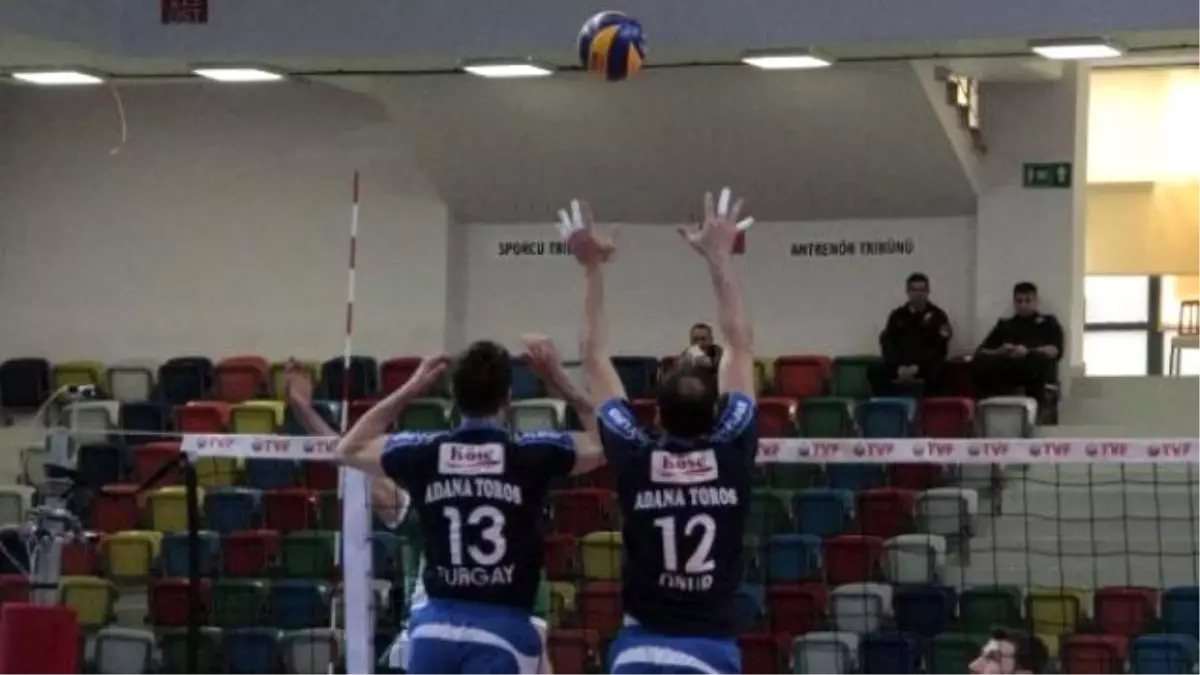 Adana Toros Byz Spor-Düzce Belediyespor: 3-0 (Voleybol Erkekler 2\'nci Lig 4\'lü Final Karşılaşması)