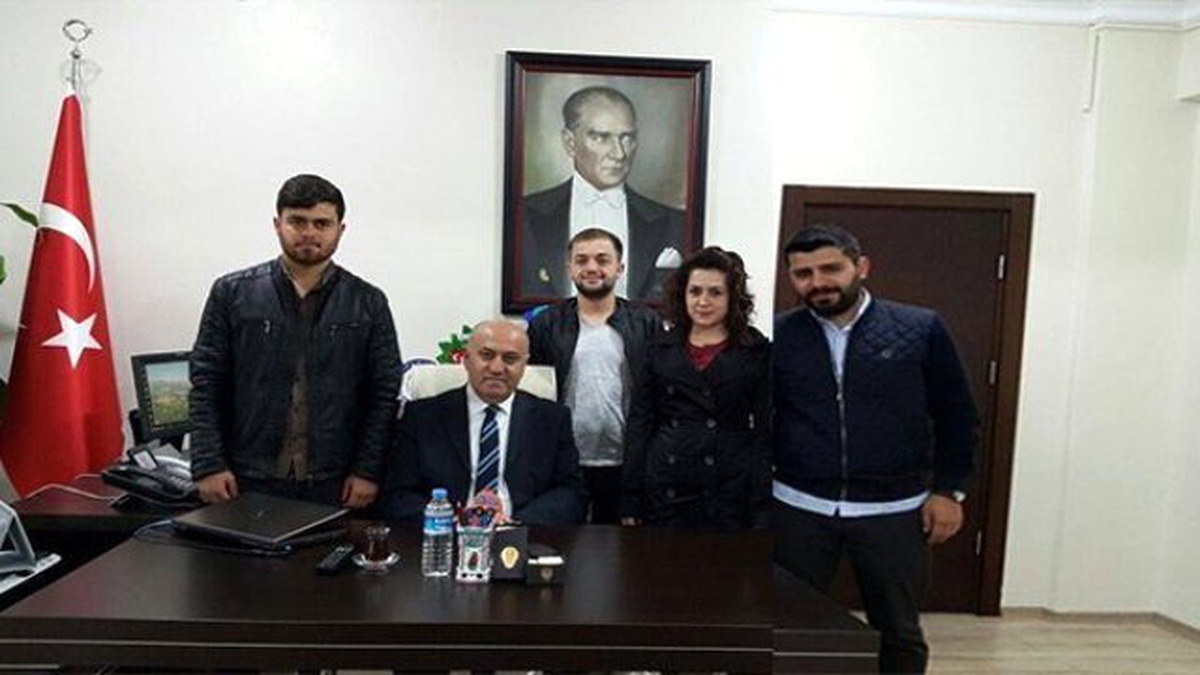 Ak Gençlerden İl Müdürü Bektaş\'a Ziyaret
