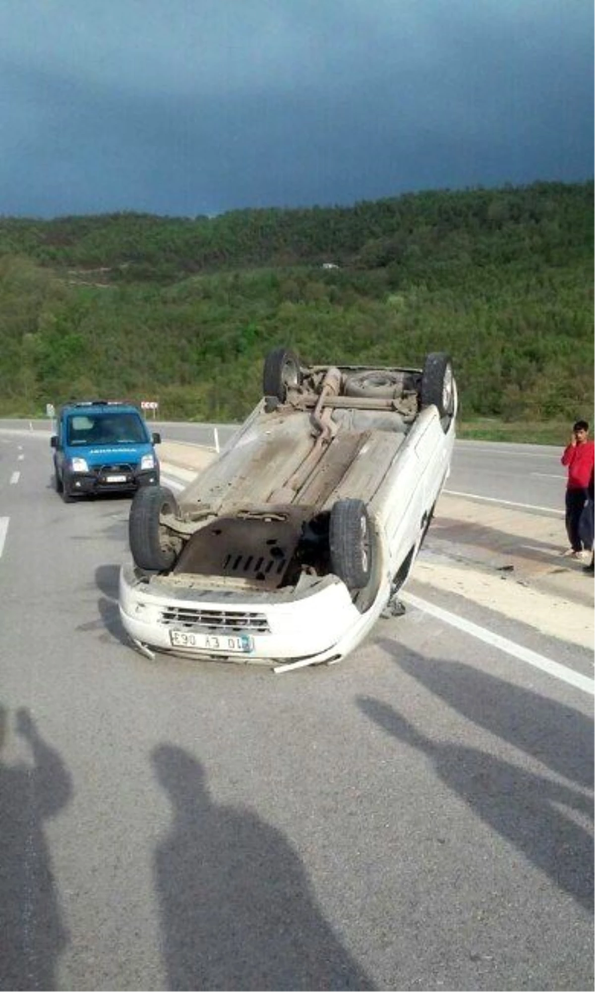 Biga\'da Trafik Kazası; 5 Yaralı