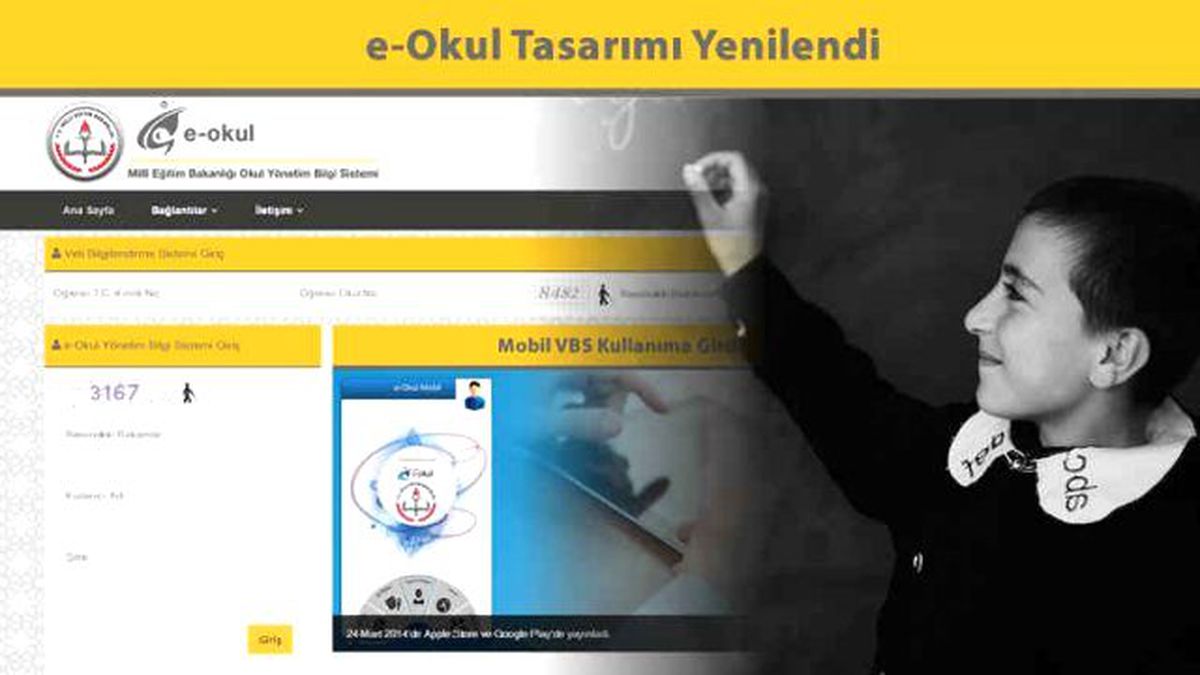 E-Okul Mobil , E-Okul VBS tek tıkla ulaşım