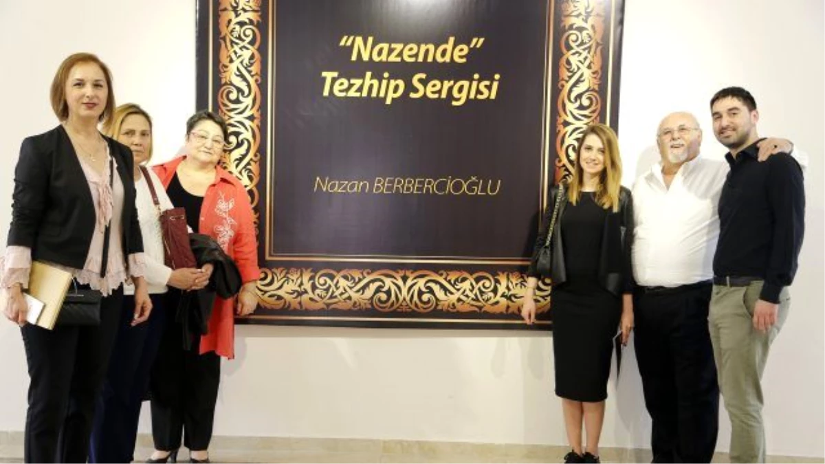 Esenler\'de Nazende Tezhip Sergisi