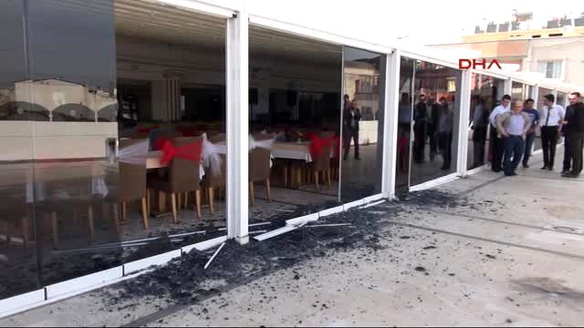 Kilis\'te Otelin Terasında Korkutan Patlama