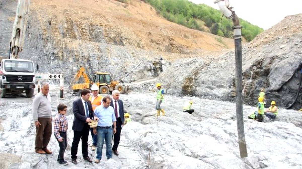 Kirazlı Köprü Barajına İlk Harç Atıldı