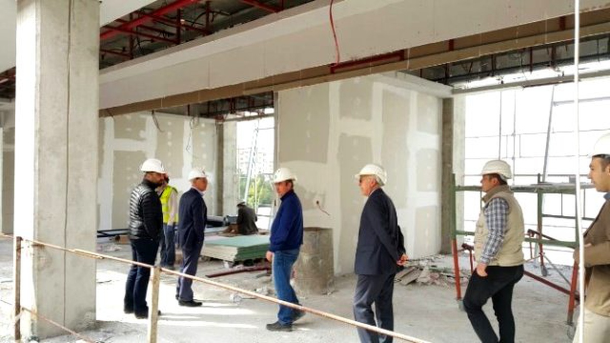 Kto Yönetiminden Yeni Hizmet Binası İnşaatında İnceleme