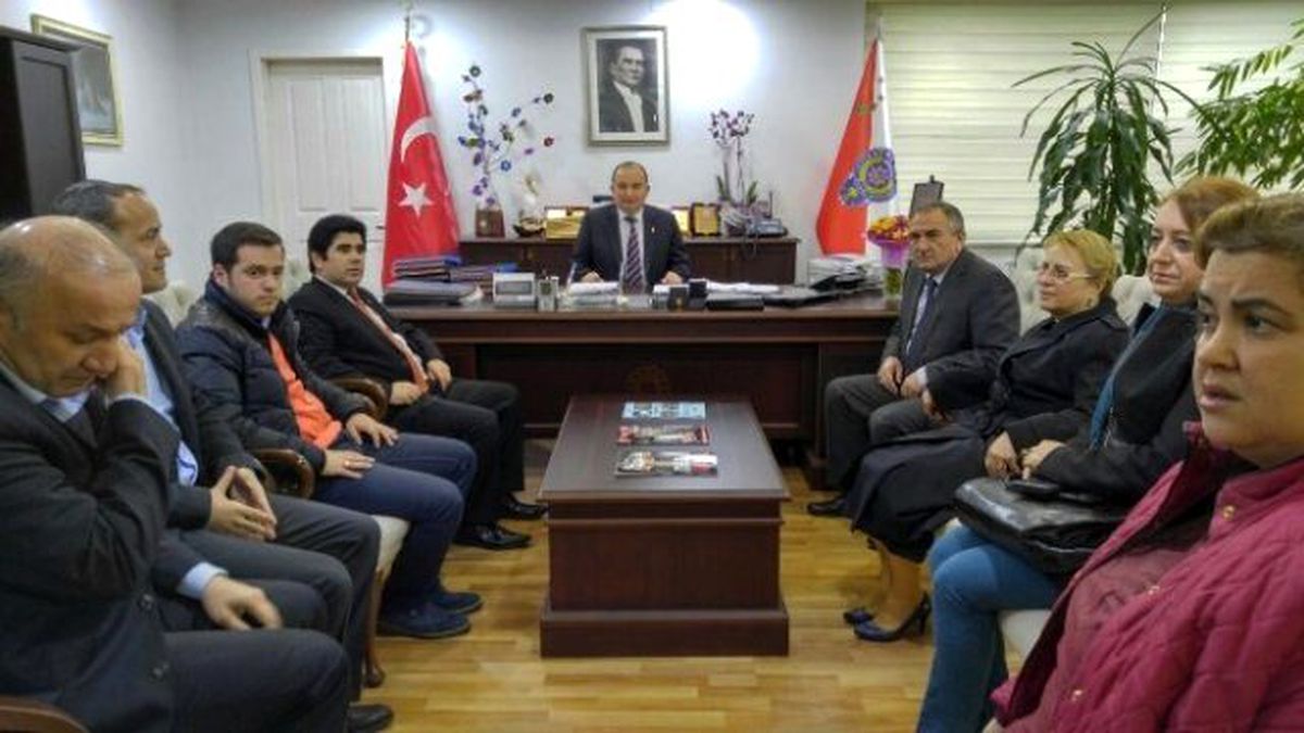 Bolu Belediye Başkanı Yılmaz\'dan Emniyet Müdürü\'ne Ziyaret