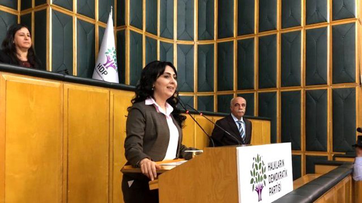 Figen Yüksekdağ : Gaza, Suya İnat Tribün Faşizme Teslim Olmayacak (1)