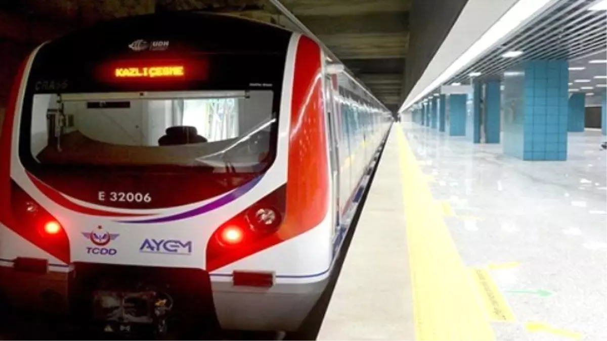 Marmaray Raydan Çıktı! Seferler Durdu