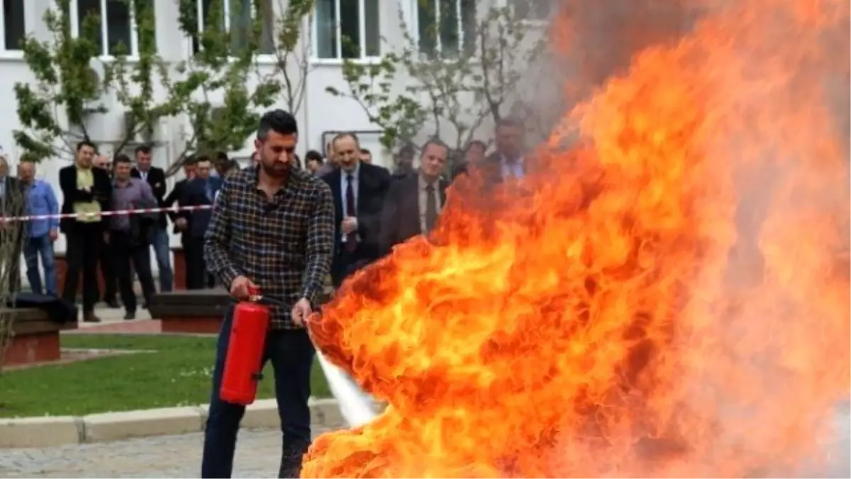 Odü Personeline İş Güvenliği Eğitimi