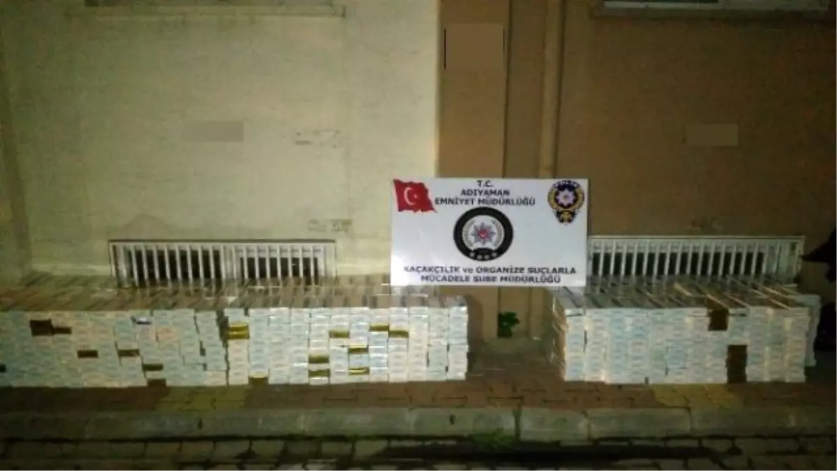 Polis Kaçakçılara Göz Açtırmıyor