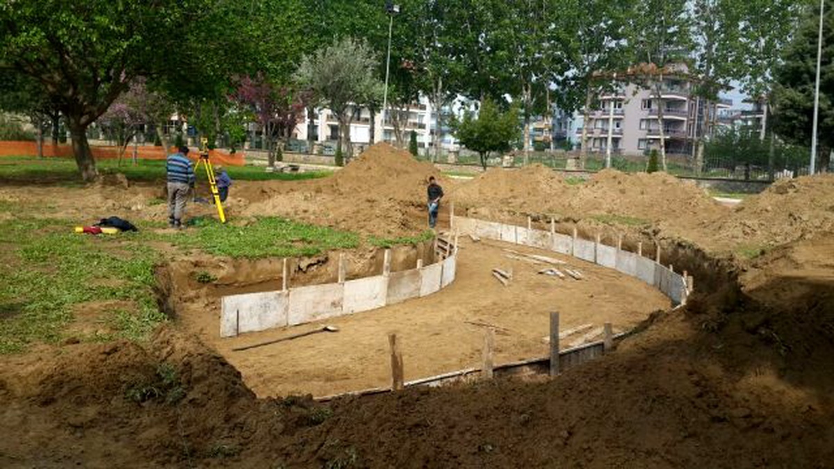 125.Yıl Kültürpark içinde yeni düğün salonunun temeli atıldı