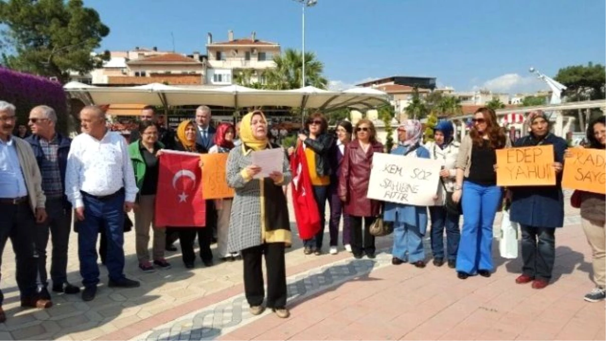 AK Parti\'li Kadınlardan İlçe İlçe Kılıçdaroğlu Protestosu