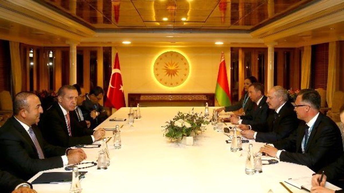 Cumhurbaşkanı Erdoğan, Belarus Cumhurbaşkanı Lukashenko\'yu Kabul Etti