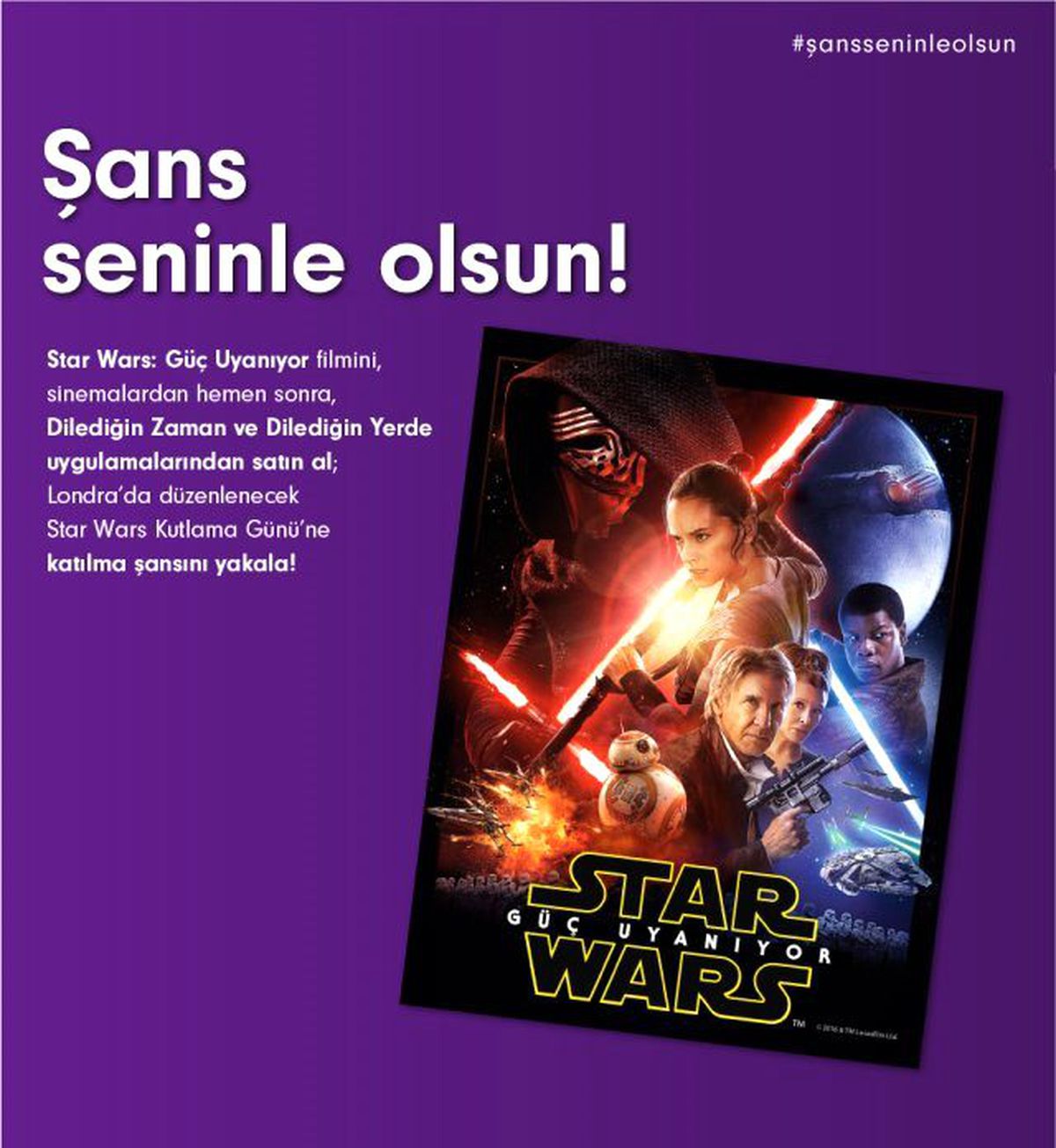 Digiturk Londra\'ya Star Wars Kutlama Günü\'ne götürüyor