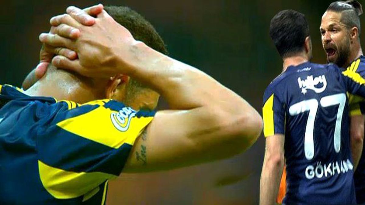Gökhan Gönül'le Diego Ribas Pozisyon Sonrası Kapıştı
