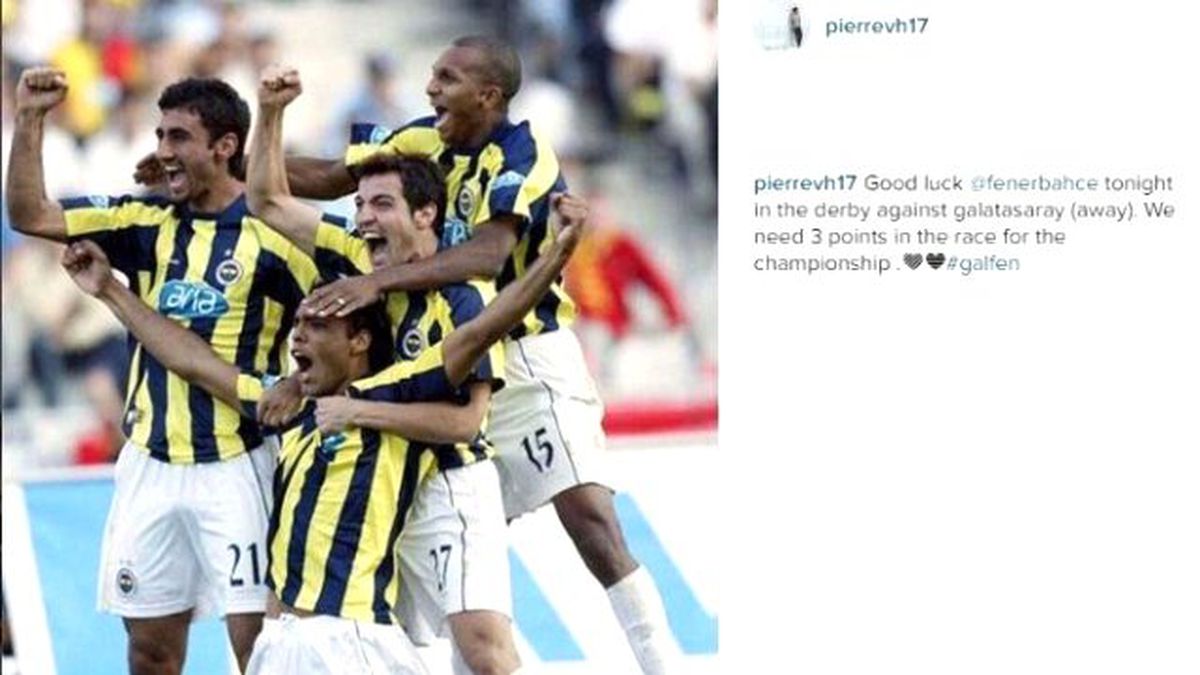 Pierre van Hooijdonk, Fenerbahçe'ye Derbi Öncesi Mesaj Gönderdi