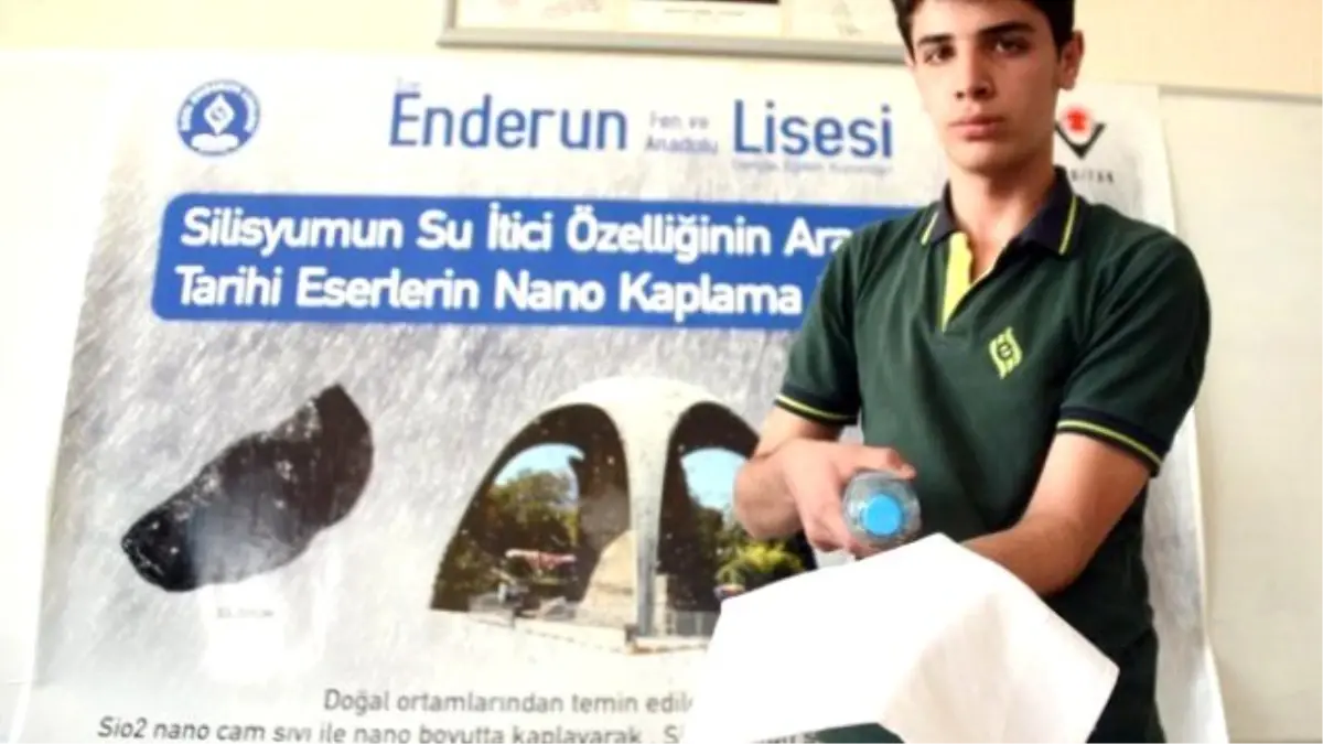 Lise Öğrencisinden Tarihi Eserleri Koruyan Proje