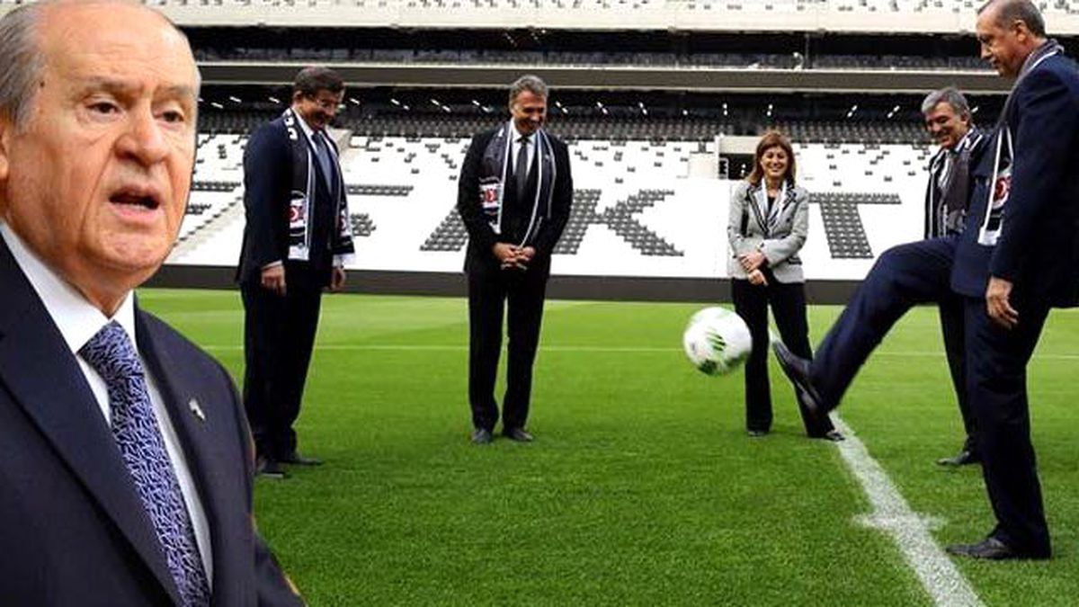 Bahçeli: Arena'daki Top Cambazlarını Hayretle Karşıladım