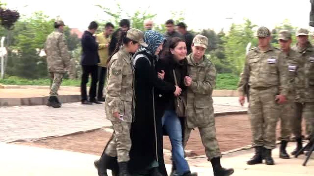 Nusaybin'de Şehit Düşen Askerler Gençleşen ve Demiryürek İçin Tören Düzenlendi - Mardin