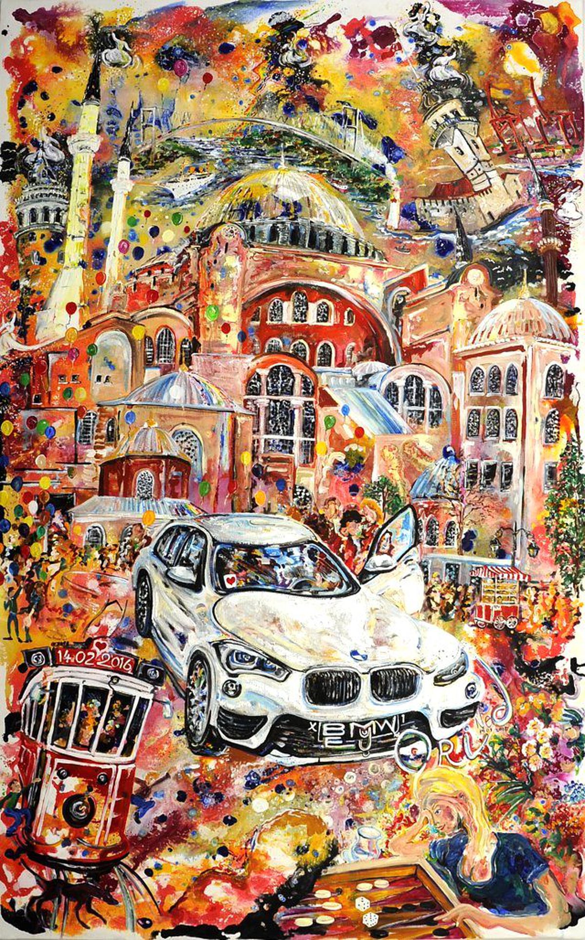 Sanat Otomobille Buluşuyor