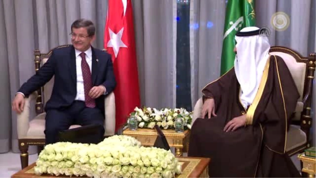 Tekrar) - Başbakan Davutoğlu, Kral Selman ile Görüştü