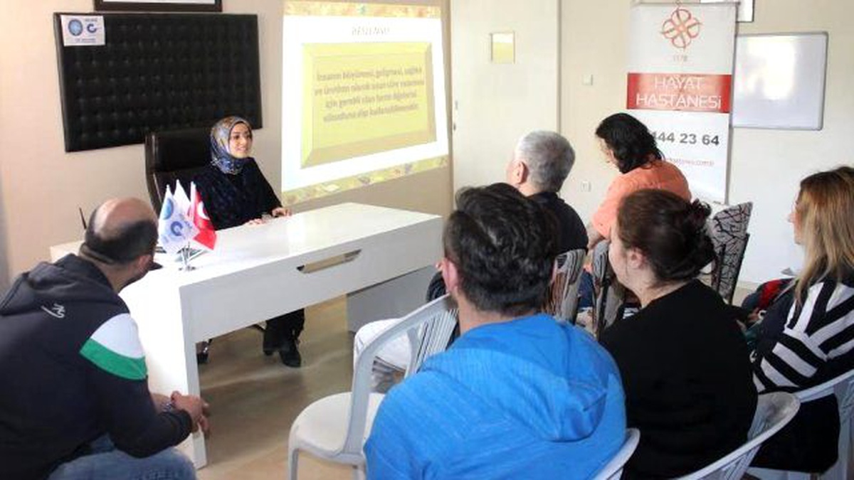 Yenigün Rehabilitasyon Merkezi\'nde \'HAYAT\' Dersi