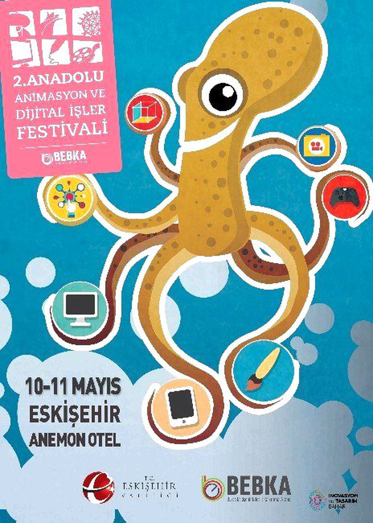 2. "Anadolu Animasyon ve Dijital İşler Festivali" Eskişehir\'de Gerçekleştirilecek
