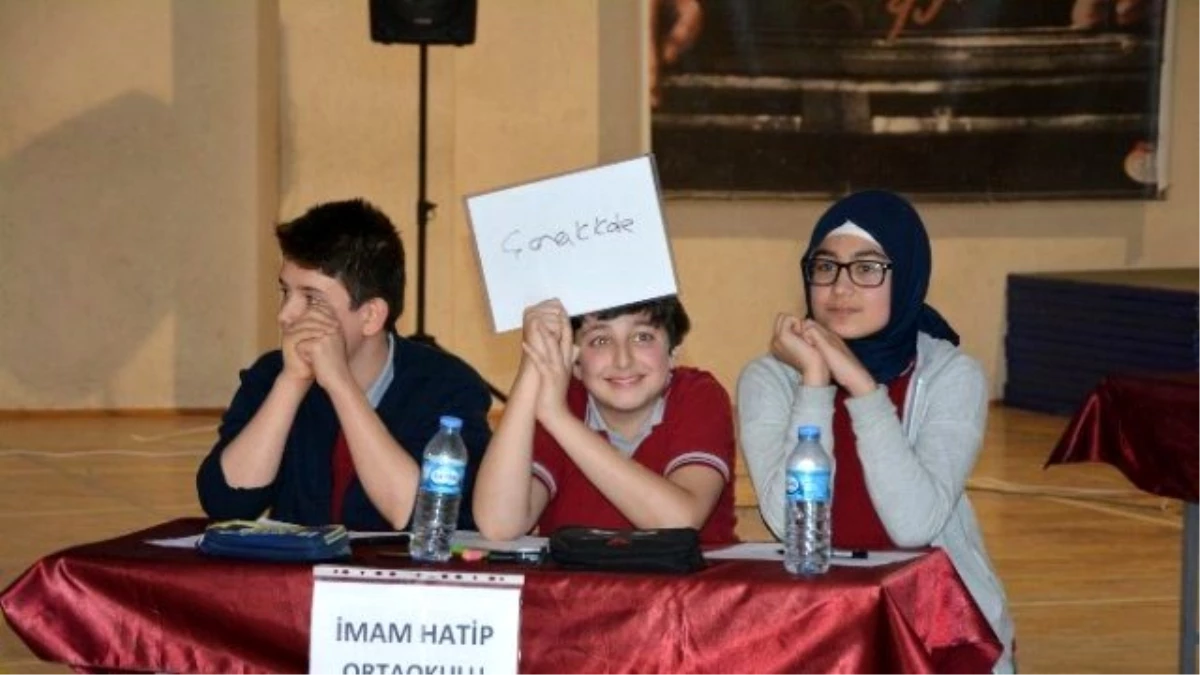 Bafra\'da Ortaokullar Arası Bilgi Yarışması