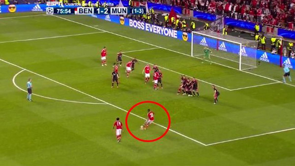 Benficalı Talisca'dan Bayern Münih'e Harika Frikik Golü!