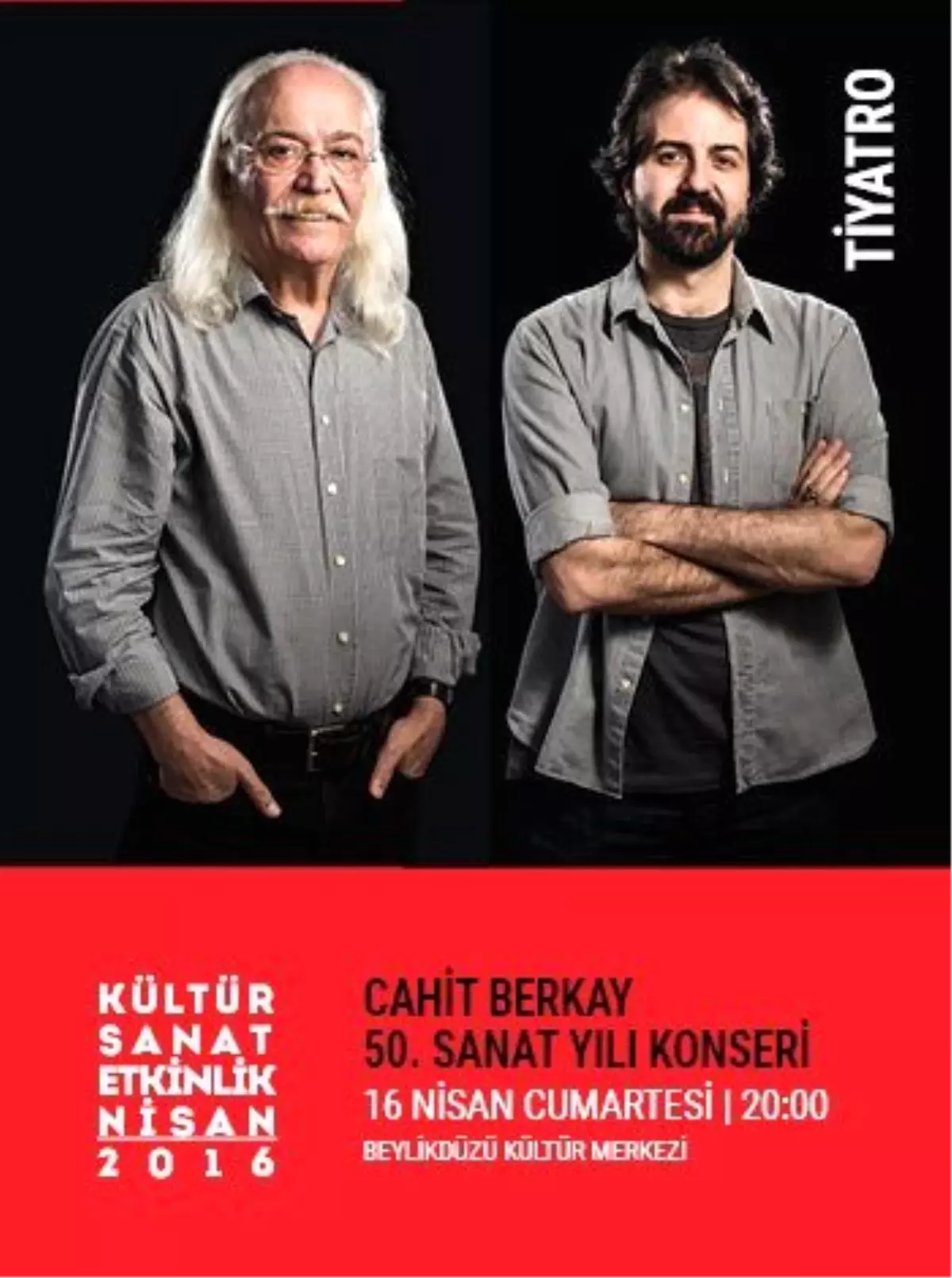 Cahit Berkay 50. Sanat Yılını Beylikdüzü\'nde Kutluyor