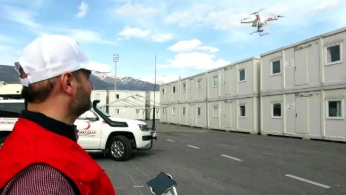 Kızılay Olası Afet Sonrasını Drone ile Tespit Edecek