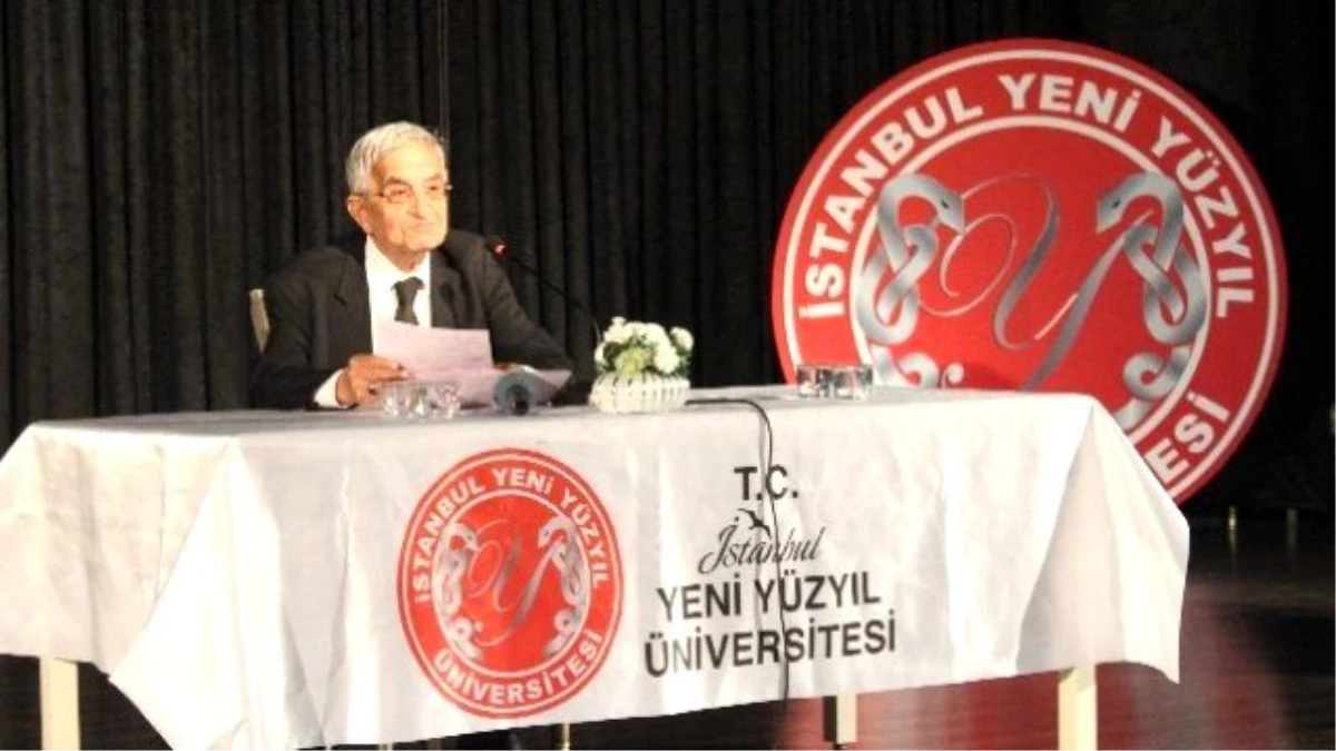 Prof. Dr. Hüseyin Hatemi Yeni Yüzyıl Üniversitesi\'ne Misafir Oldu