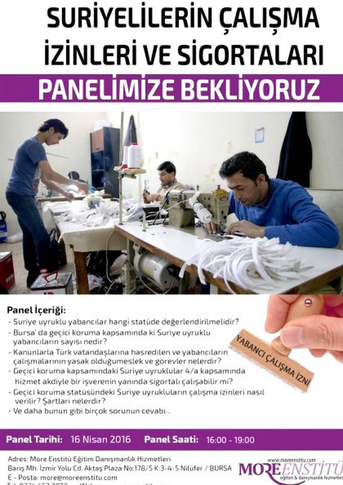 Suriyelilerin Çalışma İzinleri ve Sigortaları
