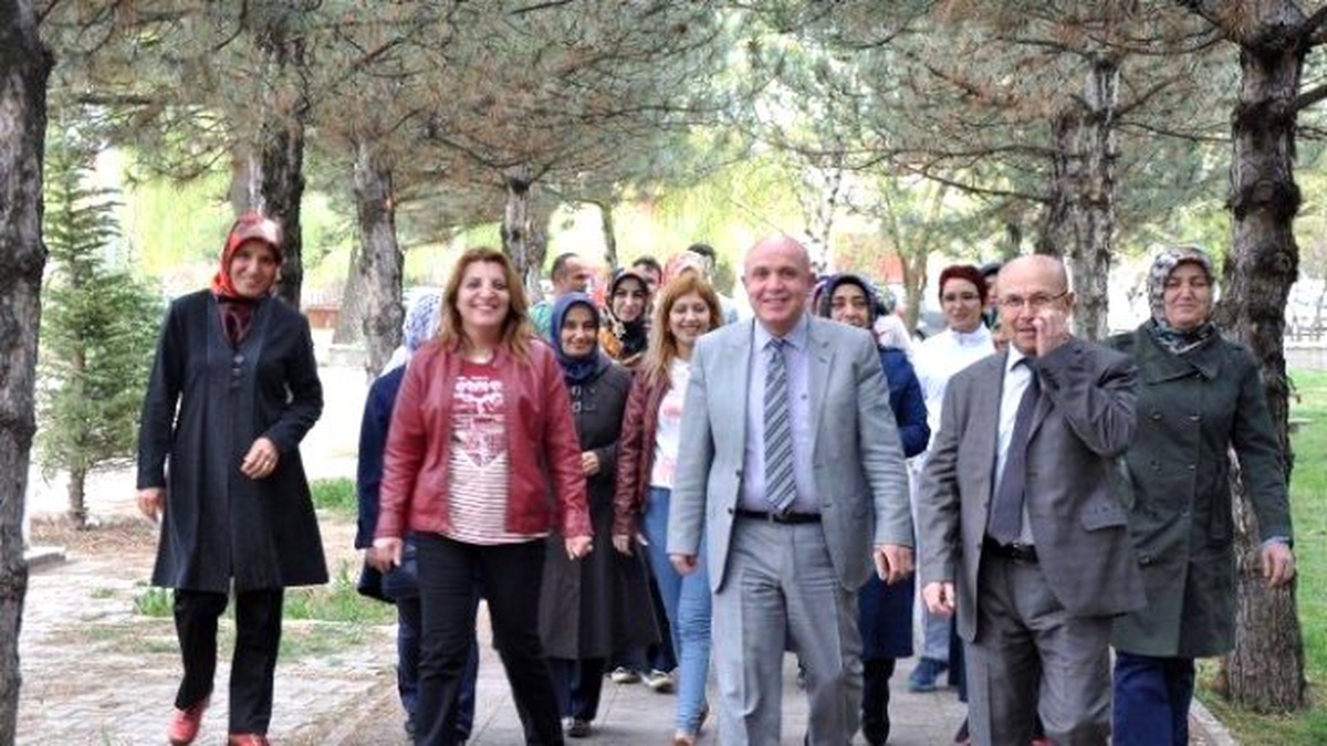 Yerköy ve Sorgun\'da Salıklı Yaşam Yürüyüşü Düzenlendi