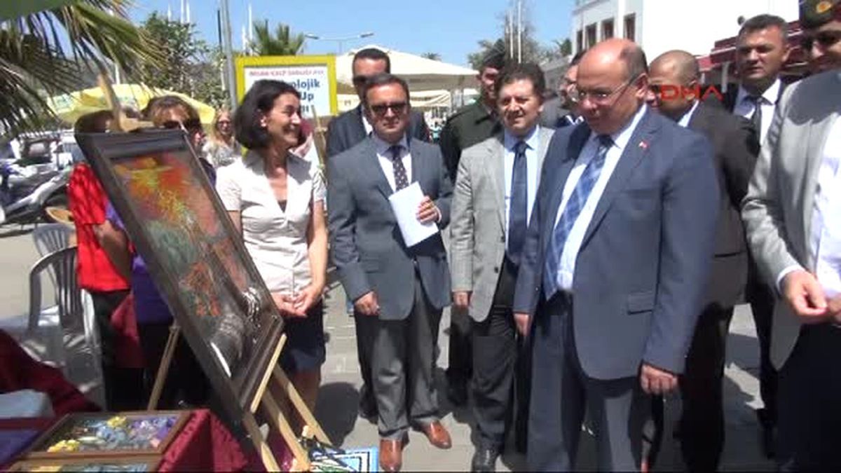 Bodrum - Vali Çiçek\'ten Turizmde Az Zarar Hedefi