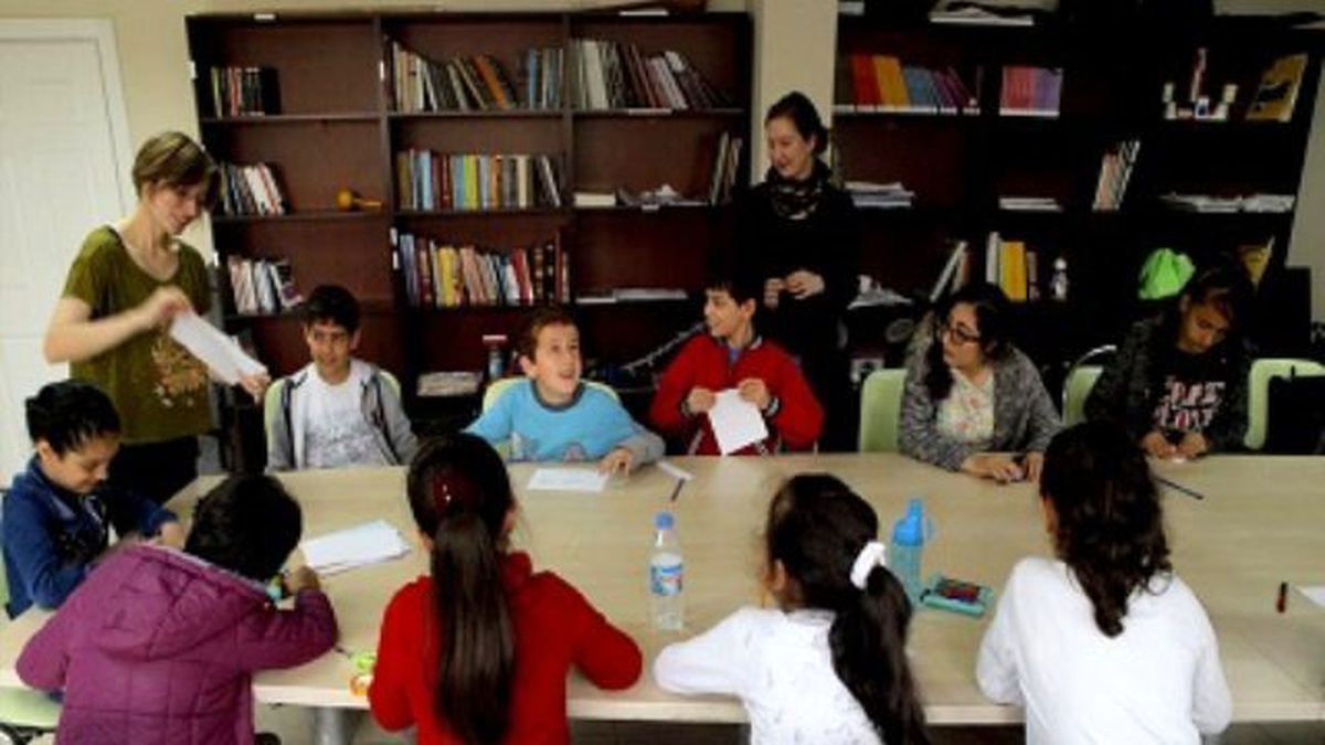Çocuklarla Çizgi Film Atölyesi
