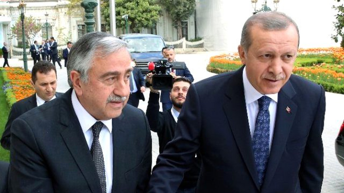 Cumhurbaşkanı Erdoğan, KKTC Cumhurbaşkanı Akıncı\'yla Görüştü