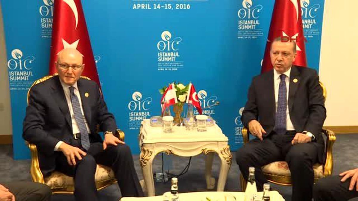 Cumhurbaşkanı Erdoğan, Lübnan Başbakanı ile Görüştü