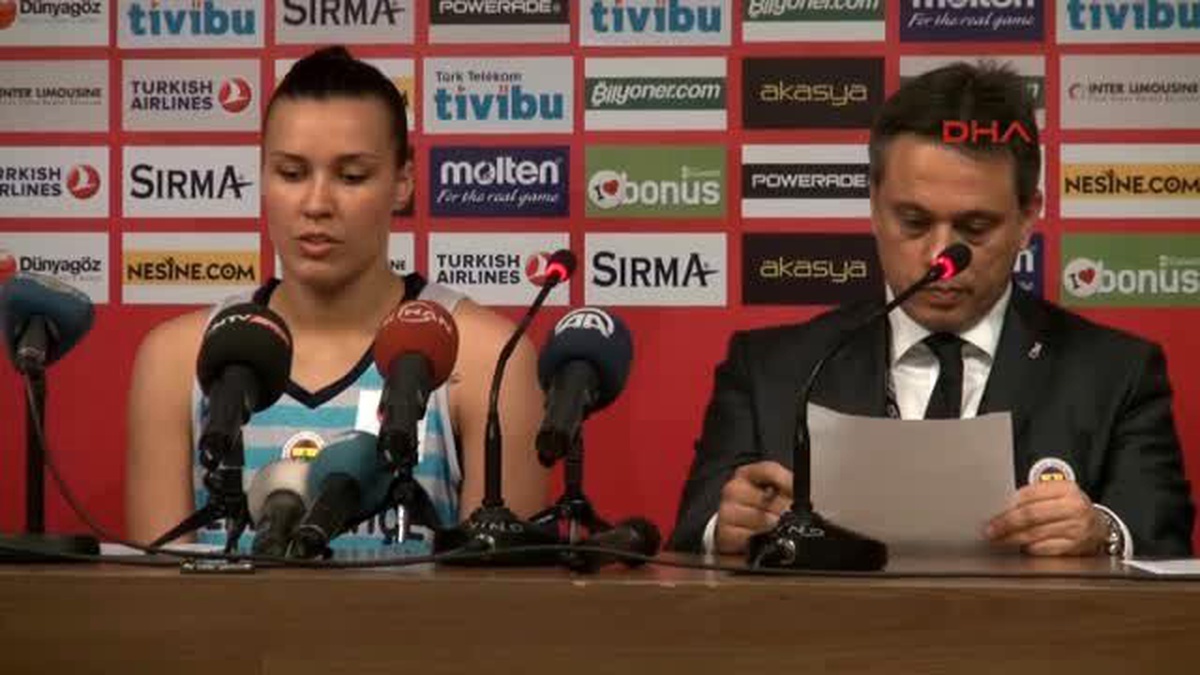 Fenerbahçe Kadın Basketbol Takımı Başantrenörü Dikeoulakos Oyuncularımın İlk Final Four Maçıydı ve...