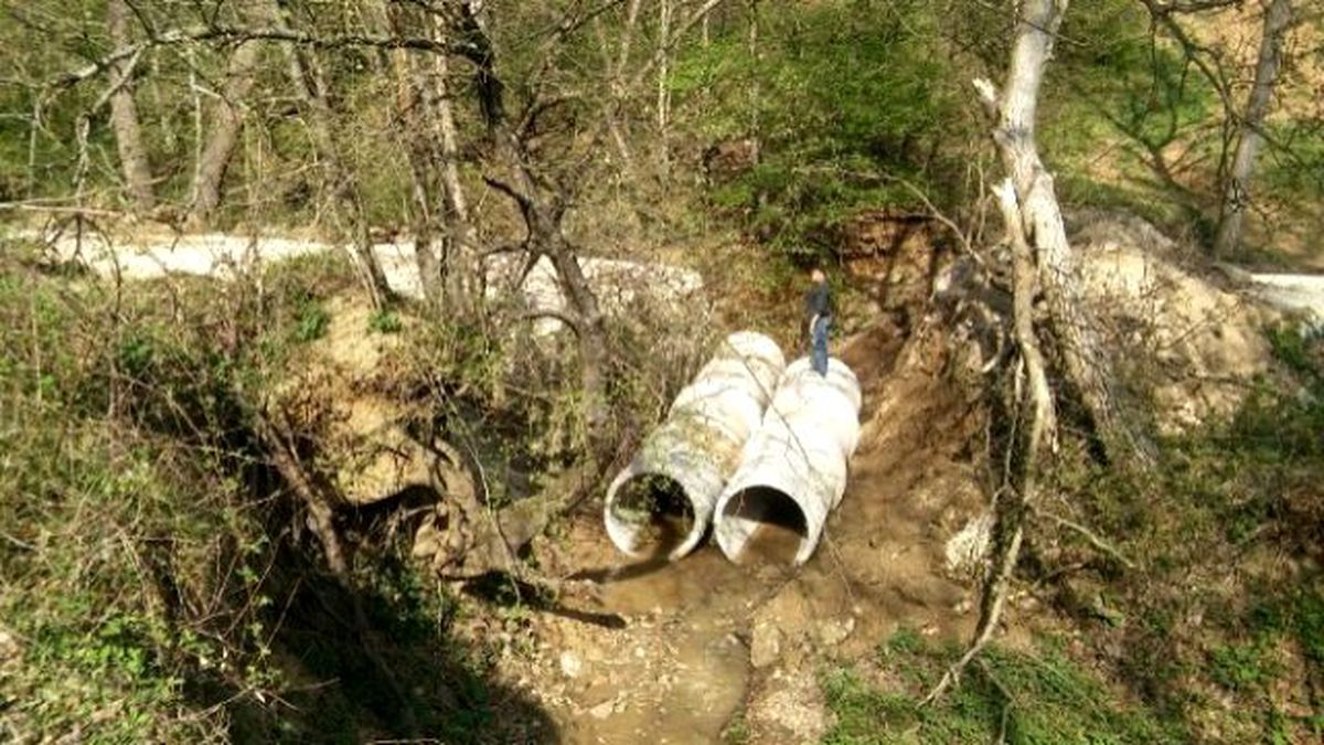İnegöl\'de Heyelan