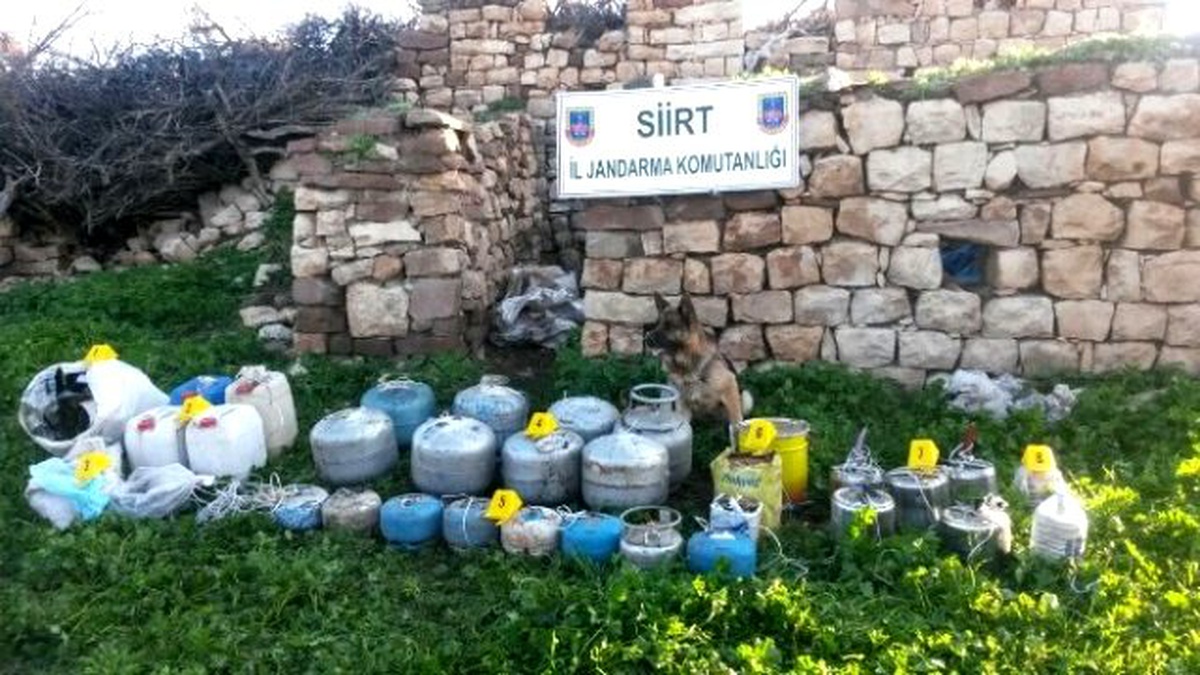 Vatandaş İhbar Etti, Çok Sayıda Patlayıcı Ele Geçirildi
