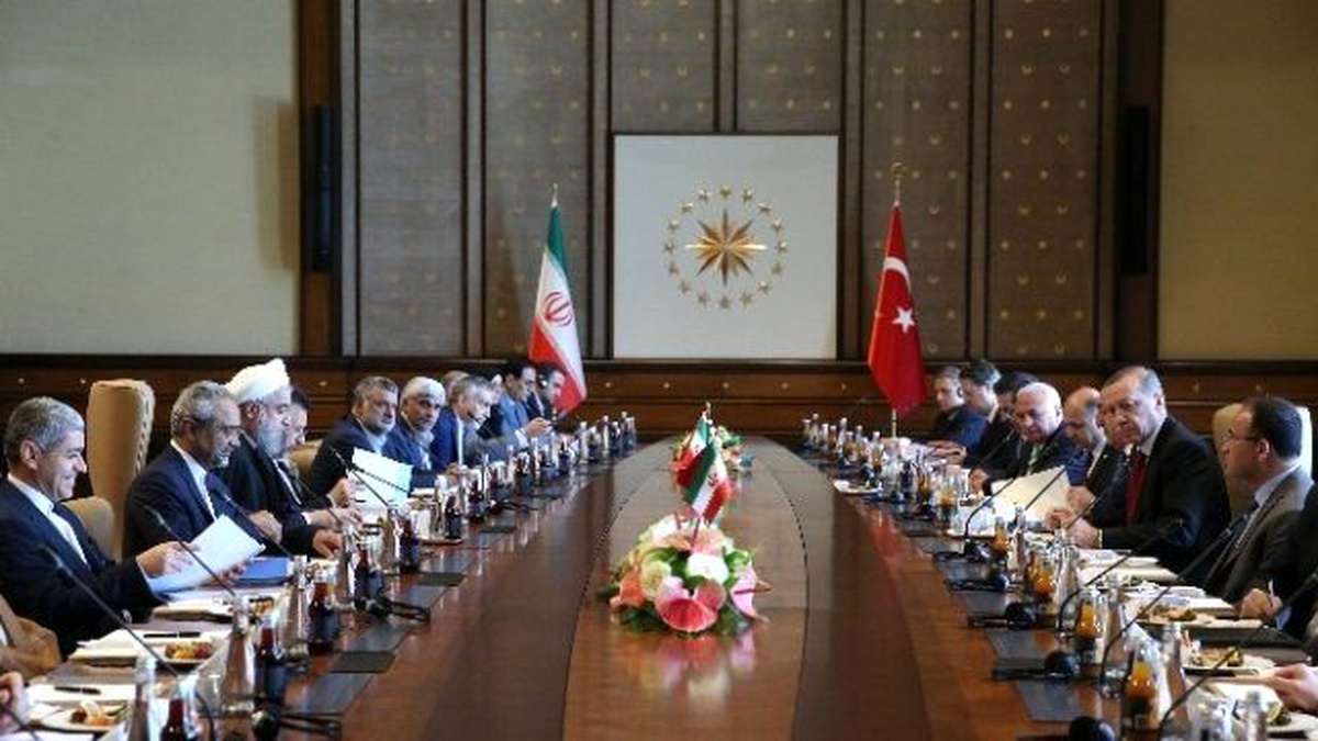 Cumhurbaşkanı Erdoğan ile İran İslam Cumhuriyeti Cumhurbaşkanı Ruhani Ortak Bildiri Yayımladı