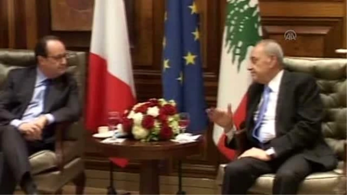 Fransa Cumhurbaşkanı Hollande, Lübnan\'da (2)