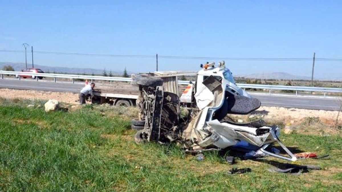 Karaman\'da Trafik Kazası: 1 Yaralı